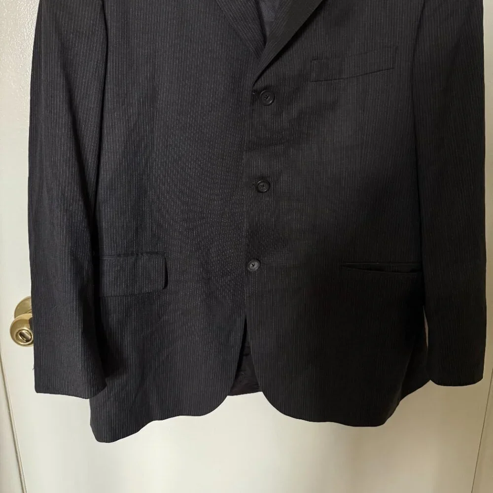 Burberry gray stripe